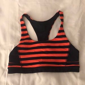 Lululemon striped sports bra - size 4